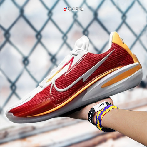NIKE AIR ZOOM G.T. CUT EP 白红耐克男女实战蓝球鞋 CZ0176-100