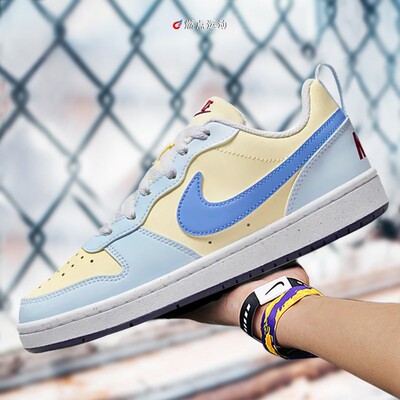 NIKE COURT BOROUGH LOW 耐克低帮男女经典休闲鞋板鞋 DV5456-010