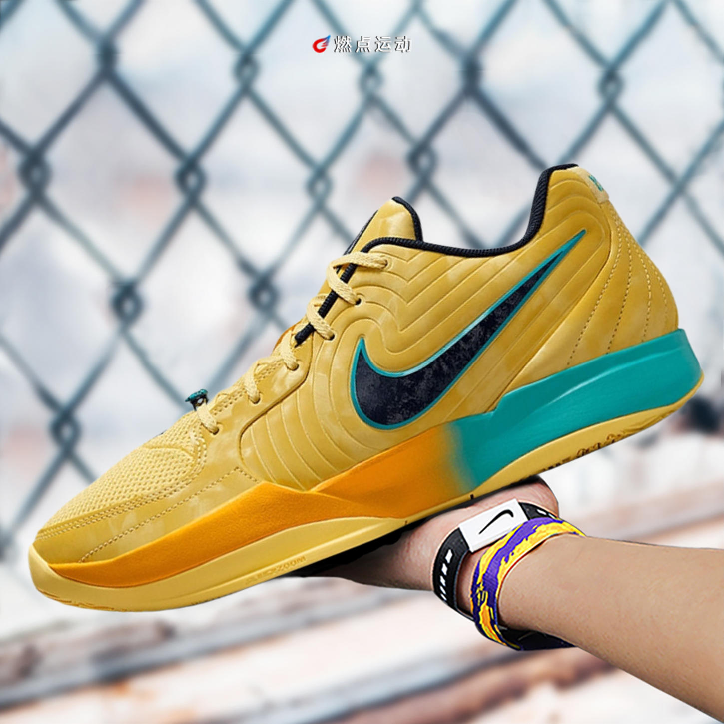 NIKE JA 2 EP 耐克莫兰特2代男子实战篮球鞋 FD7327-003