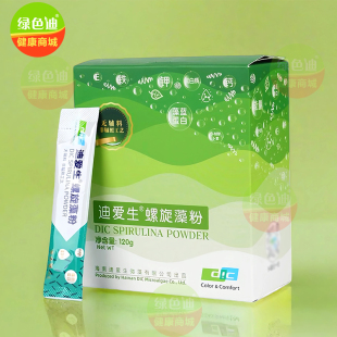 DIC迪爱生螺旋藻粉120g 50年专业螺旋藻品牌100%纯粉非片日资 盒