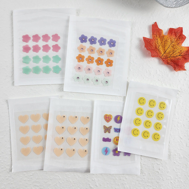 升级款镶钻彩色痘痘贴水胶体diy可爱卡通图案趣味贴遮瑕痘痘贴,美容护肤/美体/精油,面部痘痘贴,淘宝优惠券,粉丝福利购,淘宝优惠卷