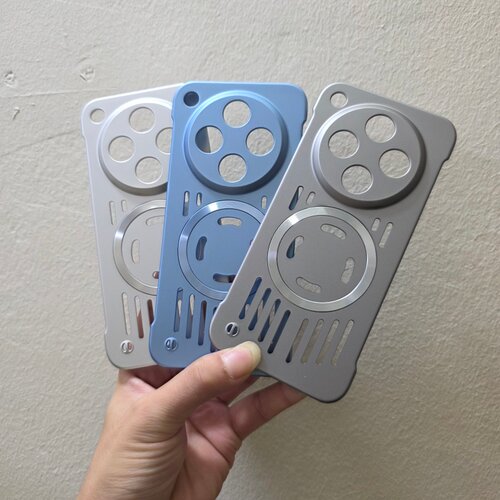 镂空透气散热无边框硬壳磁吸适用OPPOFindX8s+手机壳FindX7Ultra轻奢FindX6Pro简约FindX9sPro个性FindX5/X2