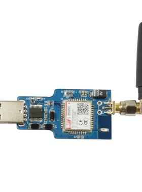 USB转GSM 串口GPRS SIM800C 模块 带蓝牙 电脑控制打电话