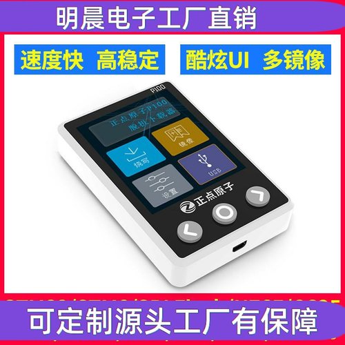 P100脱机下载器 STM32 STM8 N76E GD32 离线烧录编程烧写