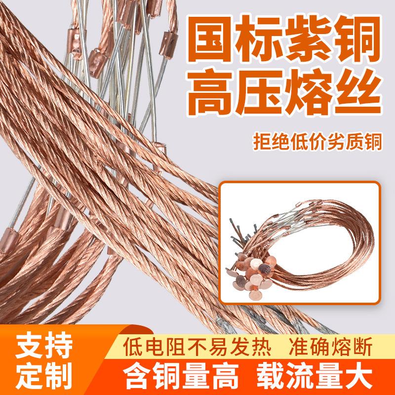 国标带扣高压熔丝10KV跌落式熔断器5A20A50A100A令克变压器保险丝图片