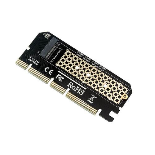 M.2 NGFF转PCI-E 16X 8X 4X转接卡 NVME 协议M KEY扩展PCI-E协议