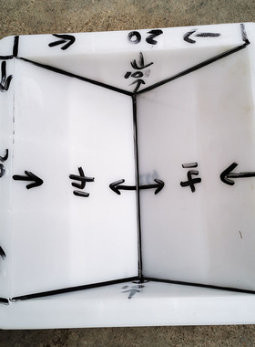 木砖三角形塑料模具20x20x14河南砌块水泥混凝土砼制品