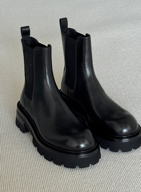 VIPlander潮流皮靴2025新款厚底增高英伦切尔西靴男秋冬166236