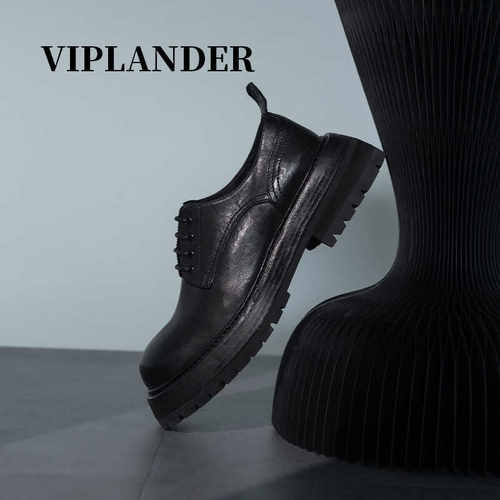 viplander新款休闲男士马皮皮鞋