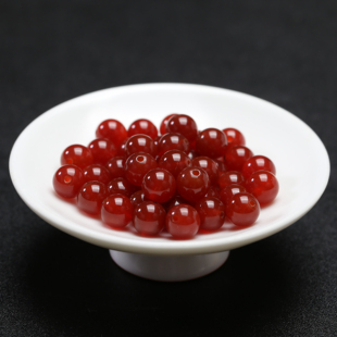 天然红玛瑙散珠子diy水晶手工饰品串珠配件材料手链项链半成品