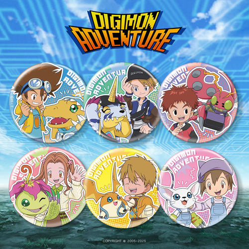 数码宝贝吧唧冰箱贴图案清晰