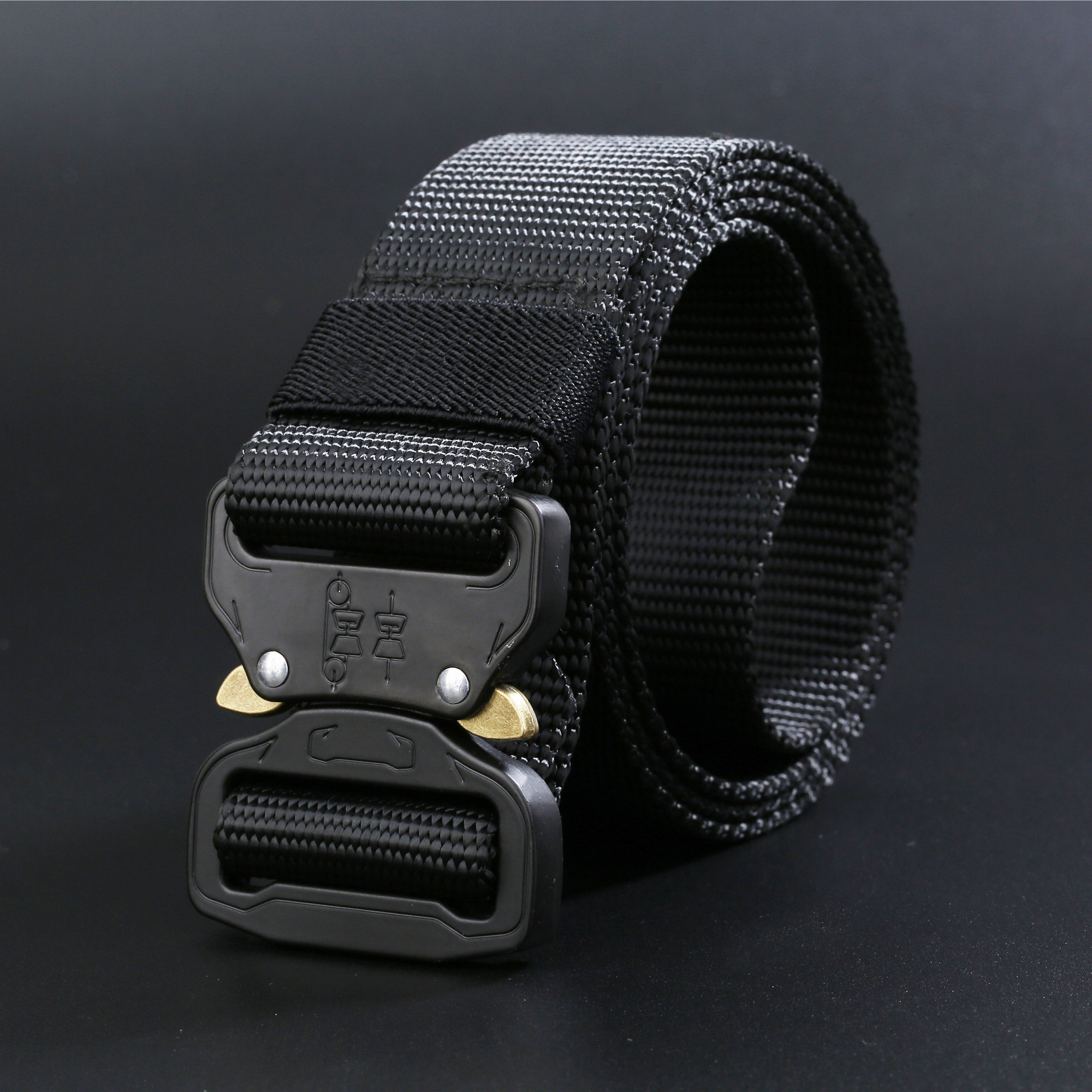 特种兵男战术腰带军迷眼镜蛇腰带户外休闲运动尼龙腰带作训内腰带