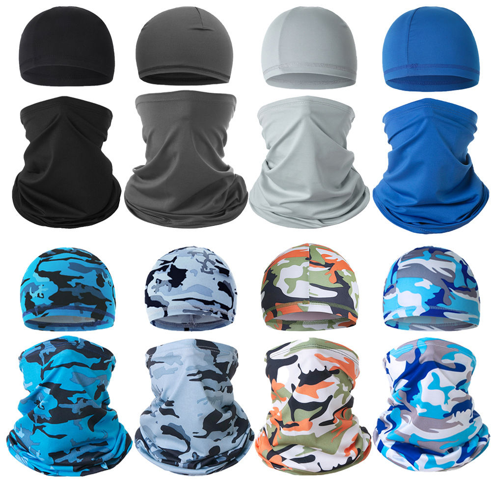 骑行帽防晒冰丝围脖头巾