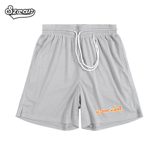 SZXAR篮球裤双层速干运动短裤不过膝训练裤夏四分裤休闲跑步健身