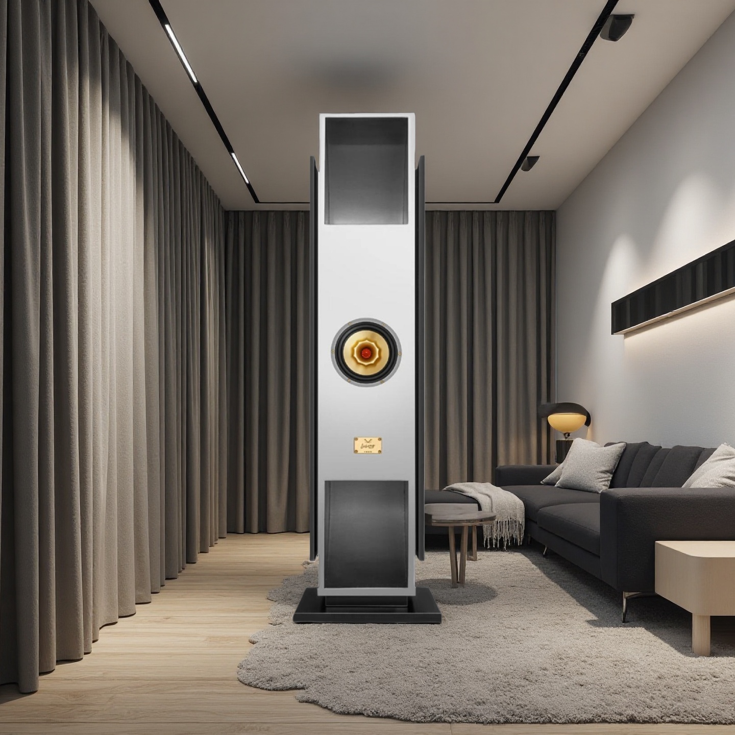 高品质6.5寸hifi级全频Hifi音箱Crystal-6落地式lii song工厂直销