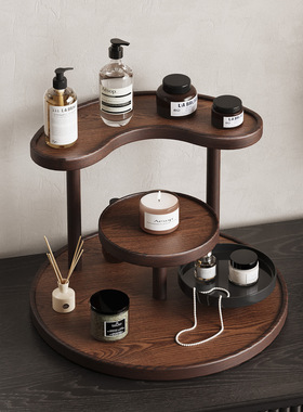 多层收纳架家用桌面化妆品储物用品展示整理架家居好物台面置物架