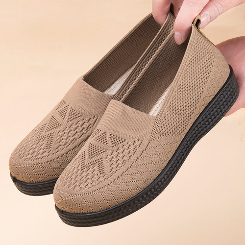 老北京布鞋女妈妈鞋防滑软底老人