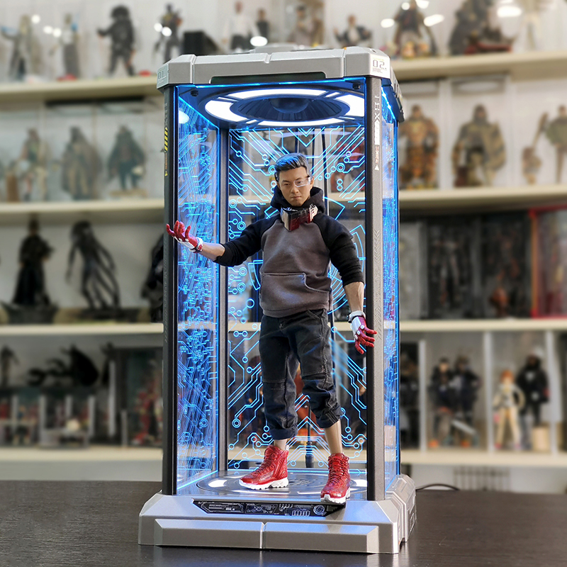 toysbox静音1/6旋转防尘全息