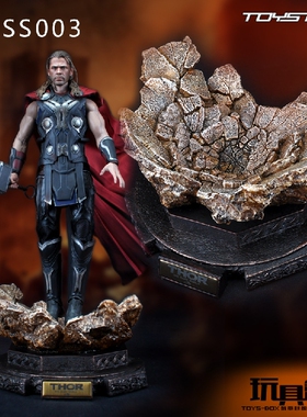 场景大师1/6HT HOTTOYS DAM 12寸 人偶 雷神主题 场景地台 现货