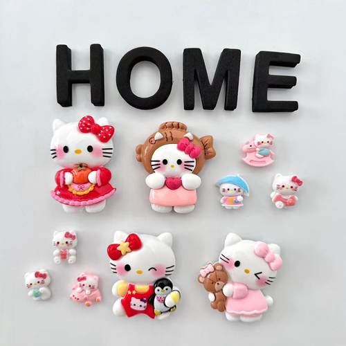 卡通可爱kt猫3D树脂冰箱贴