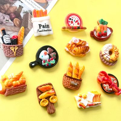 食玩面包系列树脂冰箱贴