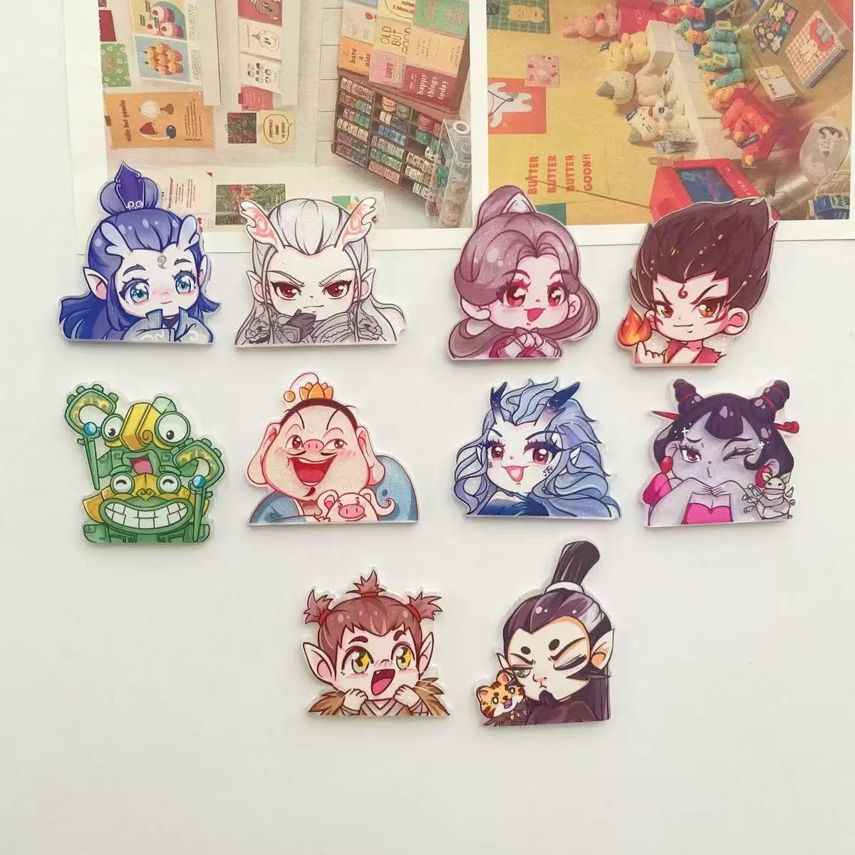 哪吒之魔童闹海周边冰箱贴