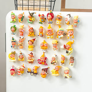 星星人潮玩手办玩具手机链改娃挂件萌粒潮摆件配件车载DIY冰箱贴