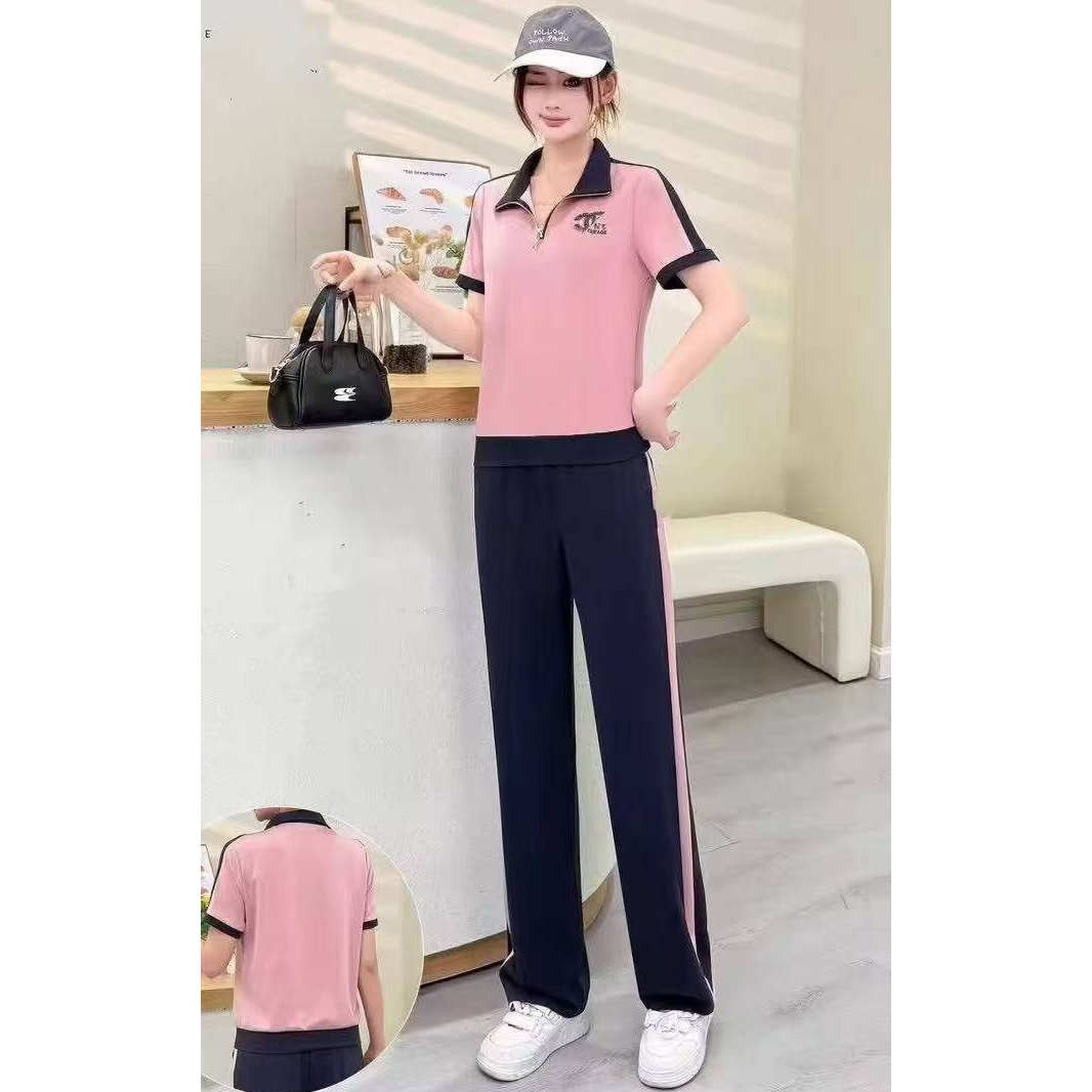 2025夏季新款撞色运动套装