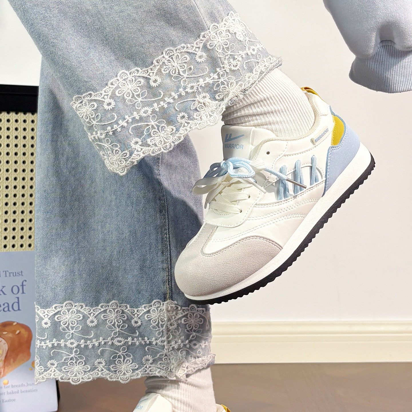 回力大头可爱德训鞋女2026新款百搭轻便运动小白鞋厚底休闲板鞋女,女鞋,德训鞋,淘宝优惠券,粉丝福利购,淘宝优惠卷