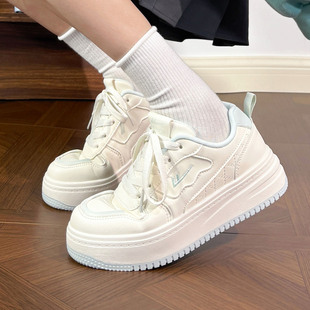 回力2026新款小白鞋女厚底原创百搭网红爆款休闲运动轻便板鞋小众