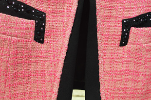 23春款 羊毛短外套 高贵优雅小香风钉珠女上衣