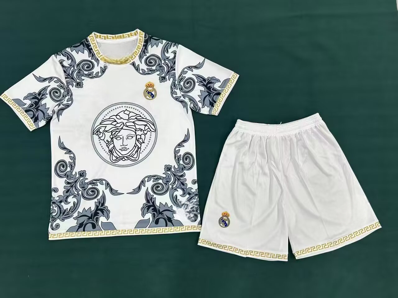 2526新款皇马特别版短袖成人套装足球服速干透气