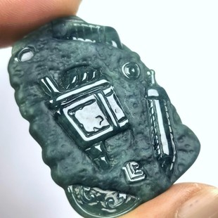 6号天然翡翠A货直播间放漏精品一物一图截图下单