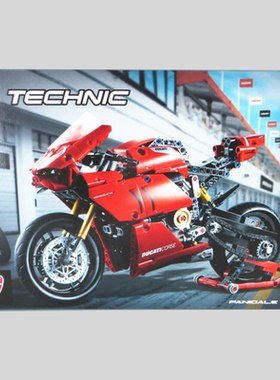 乐高玩具lego 42107杜卡迪摩托车科技机械男孩儿童拼装积木礼物