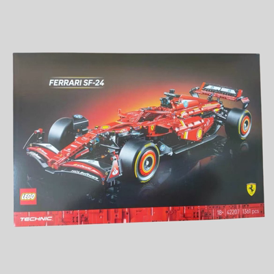 乐高玩具lego 42207法拉利赛车机械组男孩儿童益智积木礼物2025