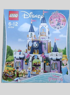 乐高玩具lego 41154迪士尼公主灰姑娘城堡女孩子儿童益智积木礼物