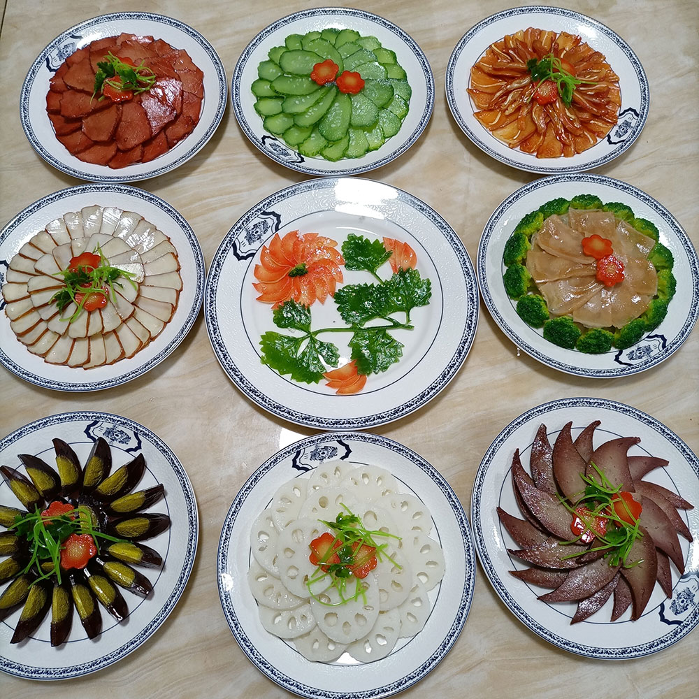 仿真凉菜 凉拌猪耳猪肝模型展示食物样品假菜美食道具冷菜定制