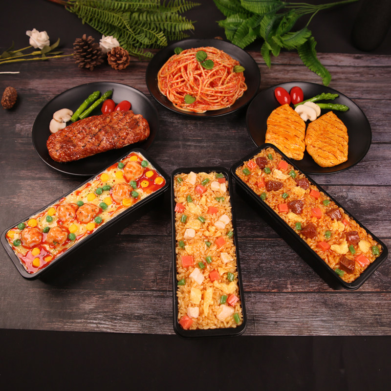 仿真肯德基速食食品模型假菜样品
