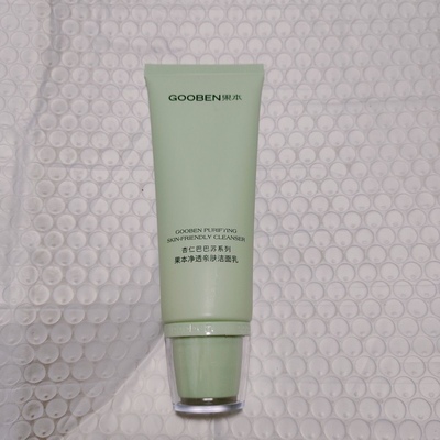 果本杏仁巴巴苏水菁灵洁面乳深层清洁保湿补水泡沫丰富无盒