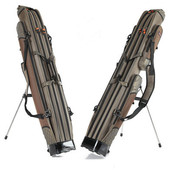 1.5米2层3层防水硬壳鱼竿包加带支架钓鱼包 1.4 渔具包1.25 1.3