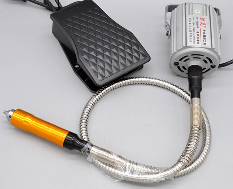 包邮胜虎吊磨机吊钻玉石雕刻机钻孔打磨机电磨机木雕根雕电动工具