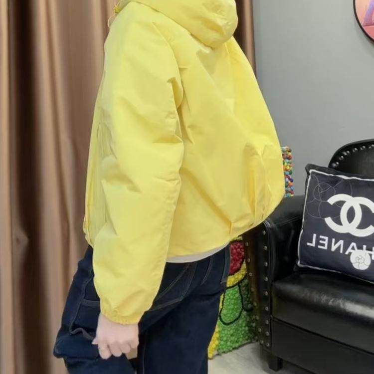 2025年新款薄棉短款连帽夹克