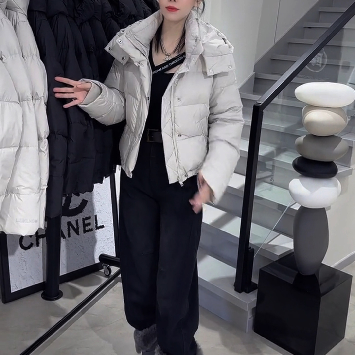 2025秋冬季休闲短款羽绒服