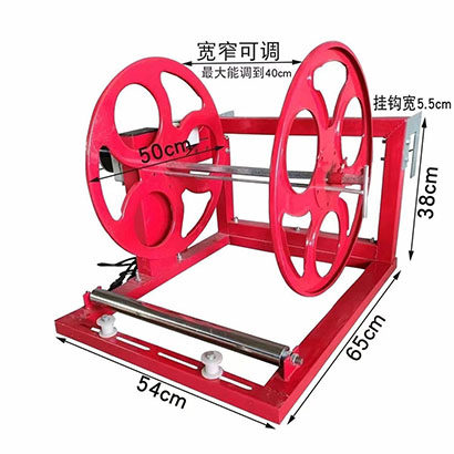 新款电动水带收卷48v60v农田用浇地水管卷管器灌溉水管滴灌带纳架
