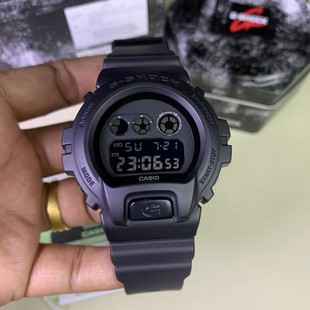 6900 现货CASIO卡西欧三眼石英运动防水手表男DW 6900BB