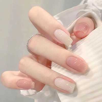 2024年新款高级感裸色穿戴甲