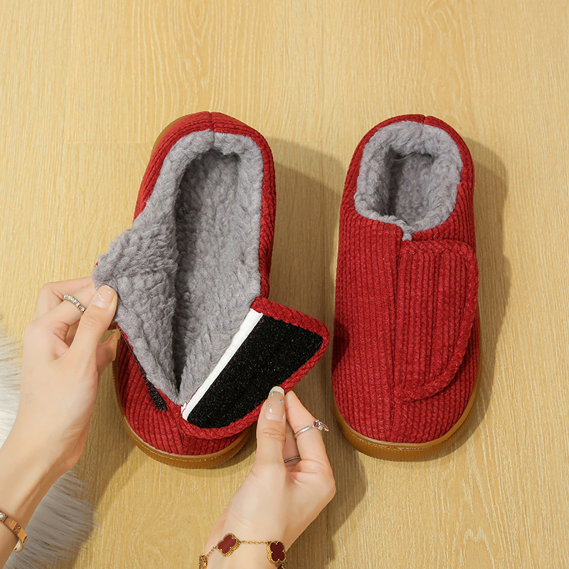 男女同款棉拖鞋包跟防滑防摔保暖