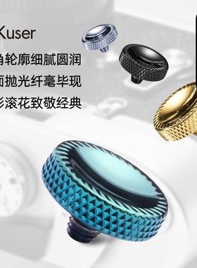 AKuser不锈钢快门按钮700经典菱形适用徕卡尼康Zf 富士X100VI配件
