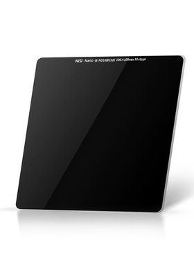 NiSi 耐司 100mm ND镜3.0中灰镜 方形中灰密度镜 ND1000 ND64 ND8
