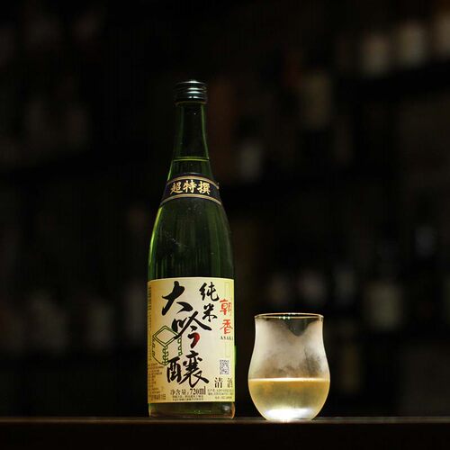 日式清酒 朝香 纯米大吟酿  纯米酒 低度酒 720ml 瓶装 国产清酒 - 封面